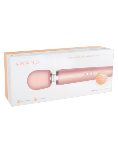Wand Petite 25cm - Tête 47mm Rose Gold | FetishXplore