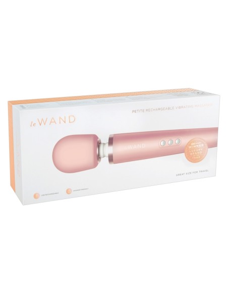Wand Petite 25cm - Tête 47mm Rose Gold | FetishXplore