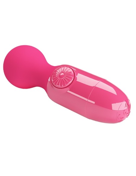 Mini Wand Little Cute 12cm Rose Fluo Pretty Love | FetishXplore