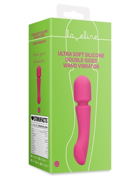 Mini Wand Double Side 16 cm Rose | FetishXplore