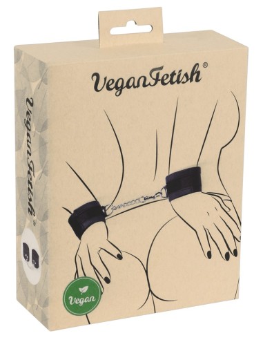 Menottes Poignets Vegan Fetish BDSM Ajustables | FetishXplore