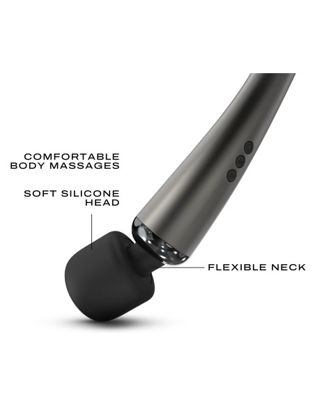 Wand Megawand Dorcel Tête 55mm Argenté | FetishXplore