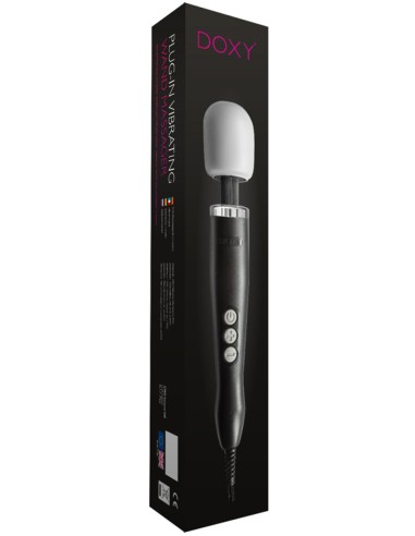 Wand Doxy XXL 33cm Black - Head 63mm