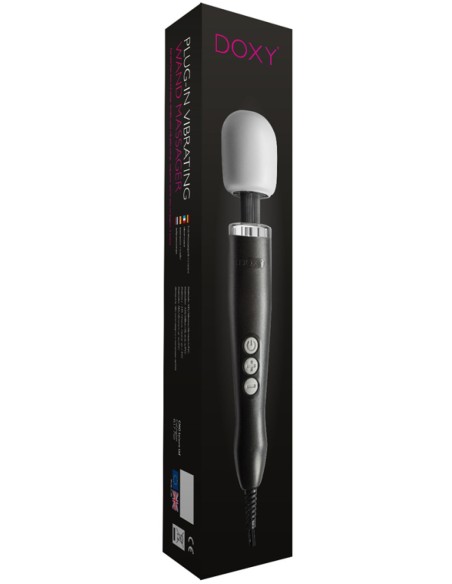 Wand Doxy XXL 33cm Black - Head 63mm