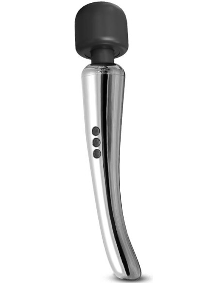 Stimulator Wand Silvery 30 cm - Head 55 mm Silver