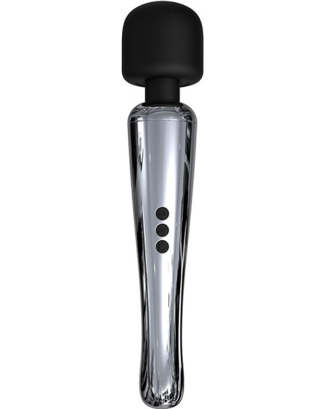 Stimulator Wand Silvery 30 cm - Head 55 mm Silver