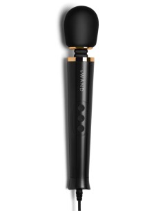 Wand Powerful Petite Plug-in 25cm Tête 47mm Noir | FetishXplore