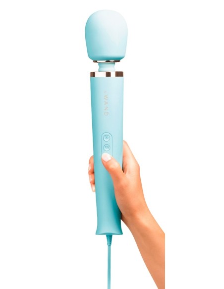 Wand Powerful Plug-In 34cm - Head 62mm Sky Blue
