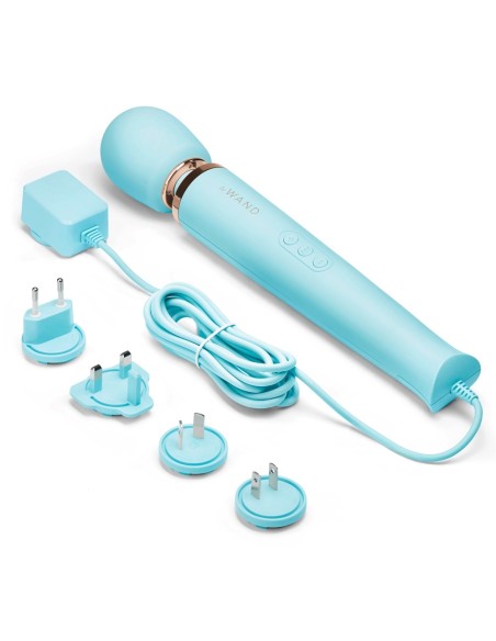 Wand Powerful Plug-In 34cm - Head 62mm Sky Blue