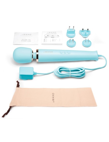 Wand Powerful Plug-In 34cm - Head 62mm Sky Blue