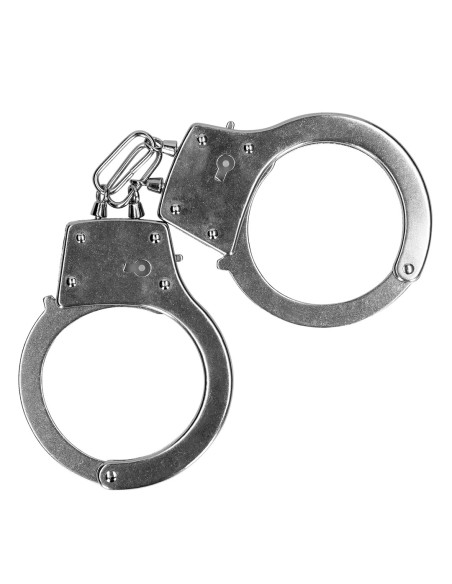Menottes Métal Realcuffs Ajustables Double Chaînette | FetishXplo