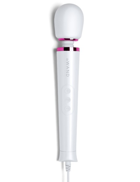 Wand Powerful Petite Plug-In 25cm Head 47mm White
