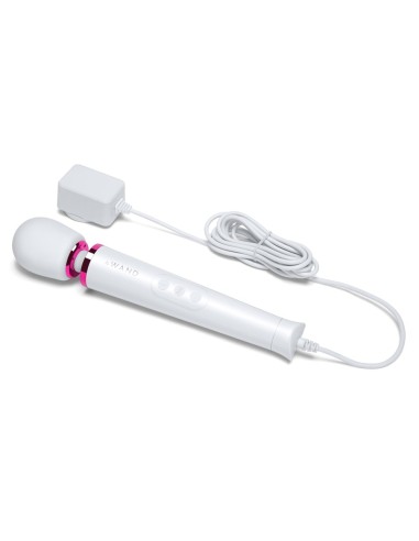 Wand Powerful Petite Plug-In 25cm Head 47mm White