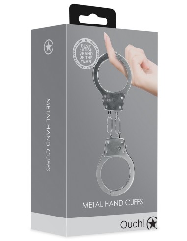 Menottes Métal Realcuffs Ajustables Double Chaînette | FetishXplo