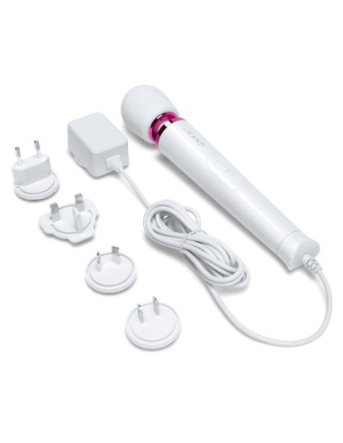 Wand Powerful Petite Plug-In 25cm Head 47mm White
