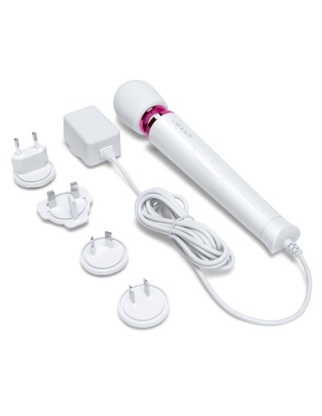 Wand Powerful Petite Plug-In 25cm Head 47mm White
