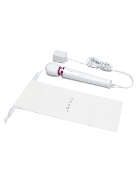 Wand Powerful Petite Plug-In 25cm Head 47mm White