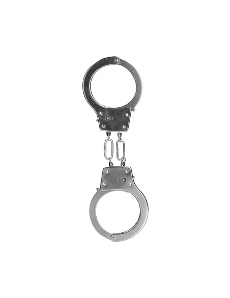 Menottes Métal Realcuffs Ajustables Double Chaînette | FetishXplo