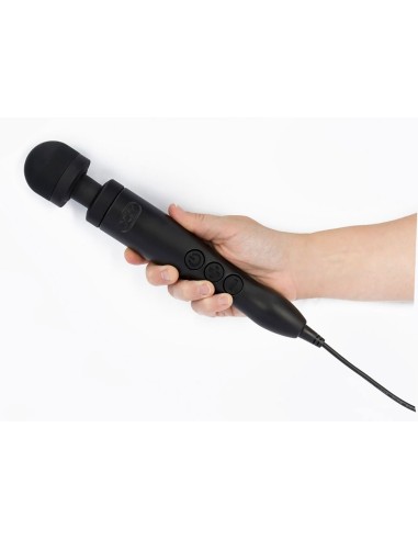 Wand Doxy Die Cast 3 28cm Noir Tête 45mm | FetishXplore