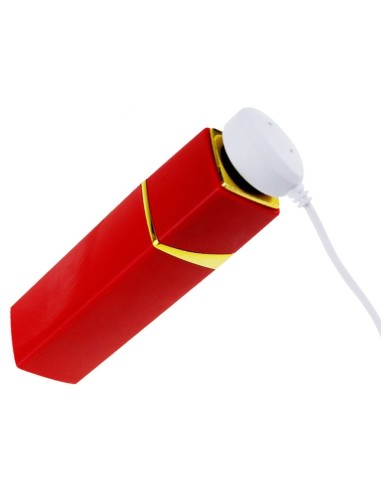 Mini Vibro LIPSTICK ROCK 8.7 x 2.3cm Rouge | FetishXplore
