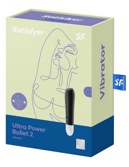 Mini Vibro Ultra Power Bullet 2 Satisfyer Noir | FetishXplore