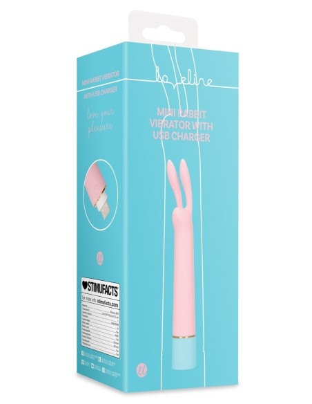Mini Vibro Little Rabbit 13 x 2.5 | FetishXplore