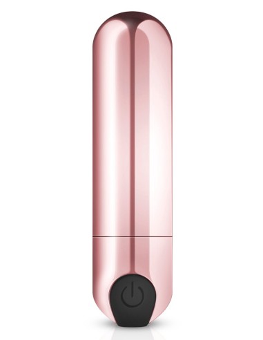 Mini Vibro Bullet Vibrator 7.5 x 2 cm Rosy Gold | FetishXplore