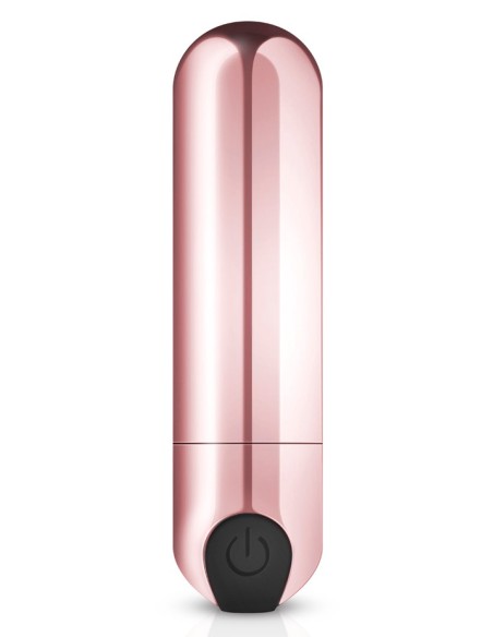 Mini Vibro Bullet Vibrator 7.5 x 2 cm Rosy Gold | FetishXplore
