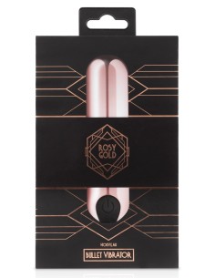 Mini Vibro Bullet Vibrator 7.5 x 2 cm Rosy Gold | FetishXplore 2
