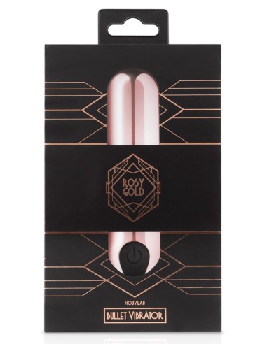 Mini Vibro Bullet Vibrator 7.5 x 2 cm Rosy Gold | FetishXplore