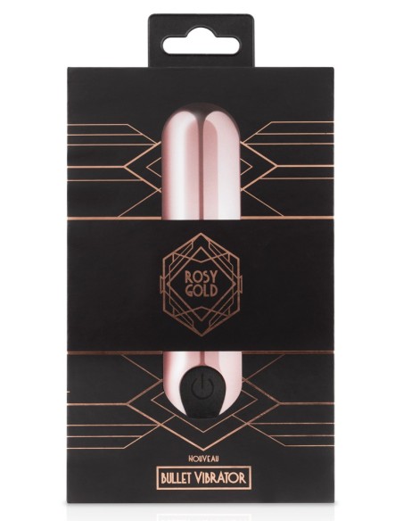Mini Vibro Bullet Vibrator 7.5 x 2 cm Rosy Gold | FetishXplore