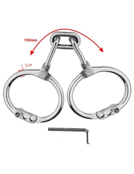 Metal wrist cuffs Third Strict
