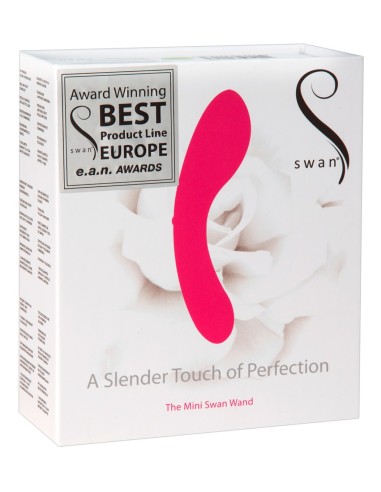 Mini Vibro Swan 12cm Rose | FetishXplore