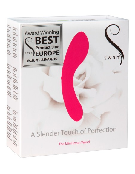 Mini Vibro Swan 12cm Rose | FetishXplore