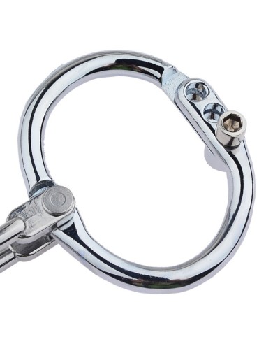 Menottes Poignets Métal Third Strict - KinkGear | FetishXplore