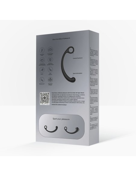 Stimulateur Prostatique Vibrant AXI Noir - SnailVibes | FetishXplore