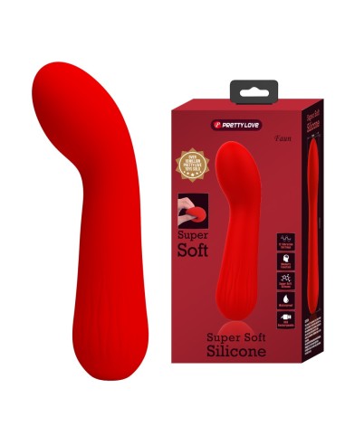 Faun Vibrating Prostate Stimulator 14 x 3.4cm Red