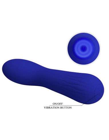 Stimulateur Prostatique Vibrant Faun Bleu | FetishXplore