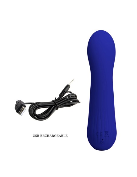 Stimulateur Prostatique Vibrant Faun Bleu | FetishXplore