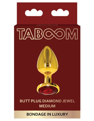 Jewel Taboom anal plug 7.5 x 3.3cm