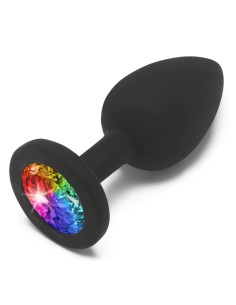 Plug Bijou Anal Rainbow S 6 x 2.8cm | FetishXplore