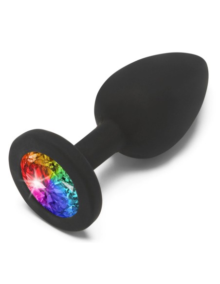 Plug Bijou Anal Rainbow S 6 x 2.8cm | FetishXplore