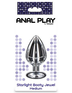 Plug Bijou Anal Starlight Booty M 7.5 x 3.3cm | FetishXplore 2