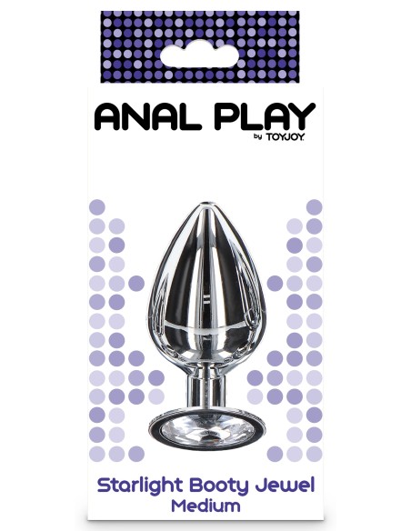 Plug Bijou Anal Starlight Booty M 7.5 x 3.3cm | FetishXplore