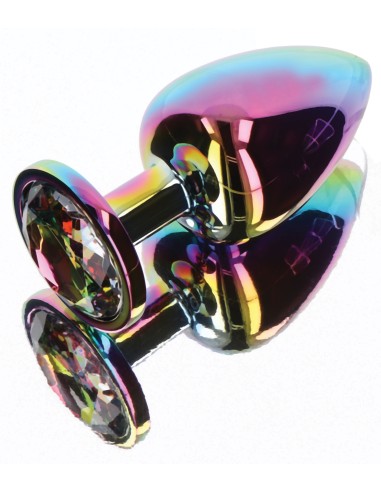 Bijou Anal Twilight Rainbow L 8.5 x 4cm Full Rainbow | FetishXplore