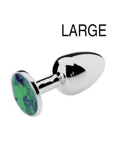 Bijou Plug Green 8 x 4 cm
