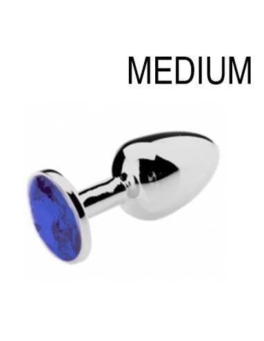 Bijou Plug Blue 7 x 3.4 cm