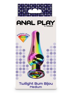 Plug Bijou Anal Twilight Bum M 10 x 3.4cm | FetishXplore 2
