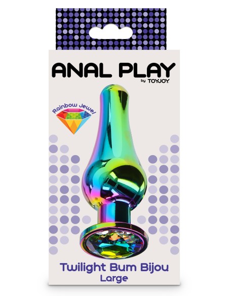 Plug Bijou Anal Twilight Bum L 12 x 4cm | FetishXplore