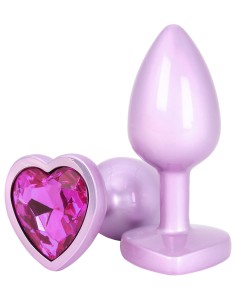 Plug Bijou Time to Shine 6 x 2.7cm Rose | FetishXplore